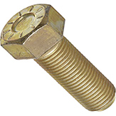 High Strength Fine Thread Grade-9 Hex Cap Screw, Yellow Zinc