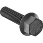 High Strength Fine Thread Grade-8 Hex Flange Bolts, Plain