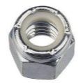Low Strength Coarse Thread Steel Nylon Locknuts, Zinc