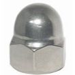 Low Strength Coarse Thread Nickel Plated Steel Cap Nuts