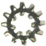 Internal-External Tooth Lock Washers, Zinc