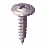 Phillips Round Washer Head Needle Point Screws, Zinc