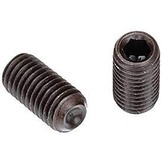 Socket Set Screws, Black Oxide (Cup Point) (Coarse Thread)