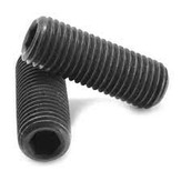 Socket Set Screws, Black Oxide (Cup Point) Fine Thread