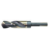 1/2" Shank 3-Flats Black-Gold Silver & Deming Drill Bits