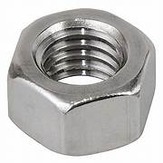 Finished Hex Nuts, Coarse Thread, 18-8 Stainless Steel