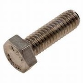 Hex Cap Screws, Coarse Thread, 316 Stainless Steel
