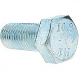 Metric 10.9 Hex Cap Screw, Zinc (Coarse Thread)