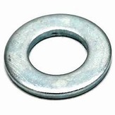 Metric Heat Treated Flat Washers, Zinc