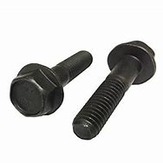 Metric 10-9 Hex Flange Bolts, Plain